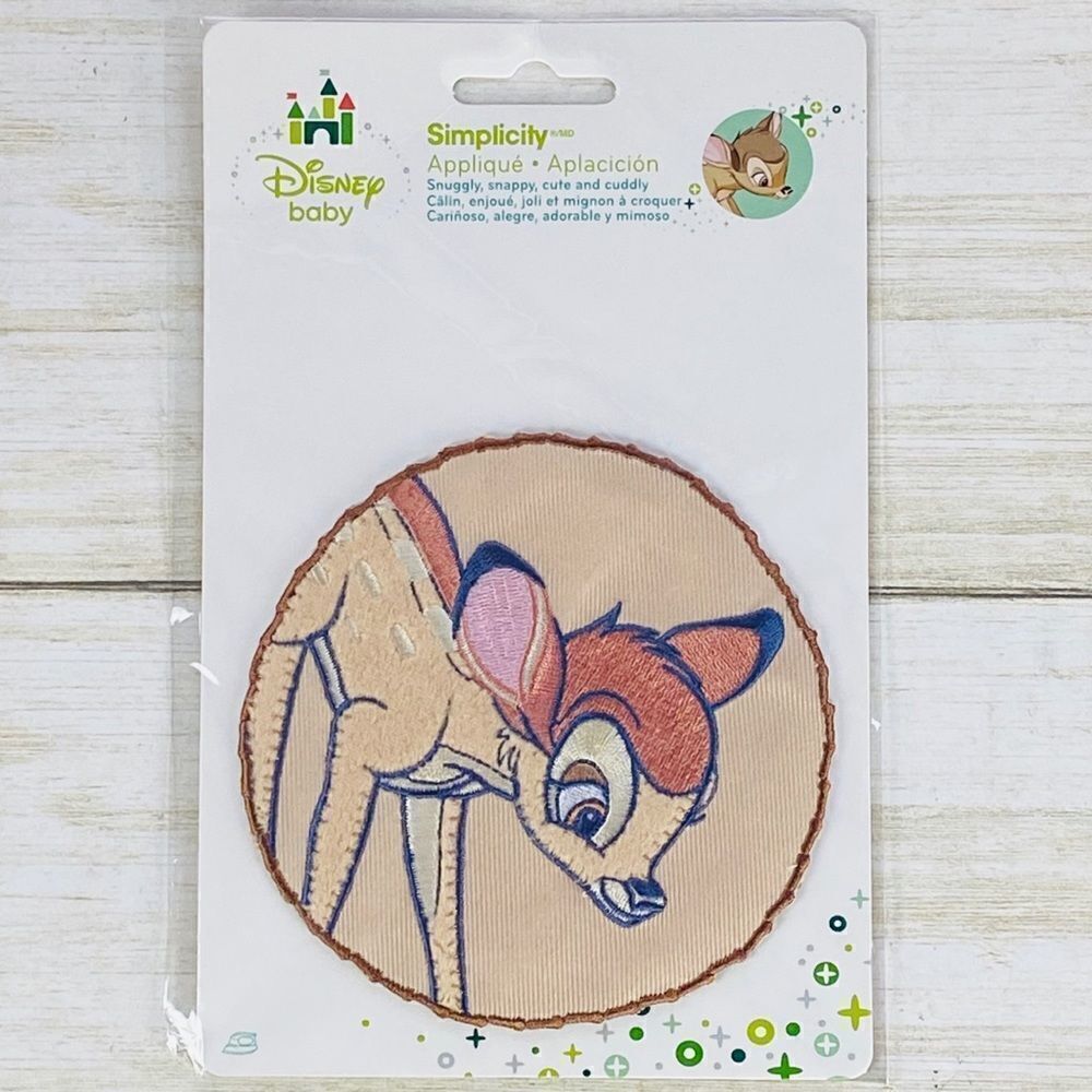 Disney Bambi Appliqué Patch NWT